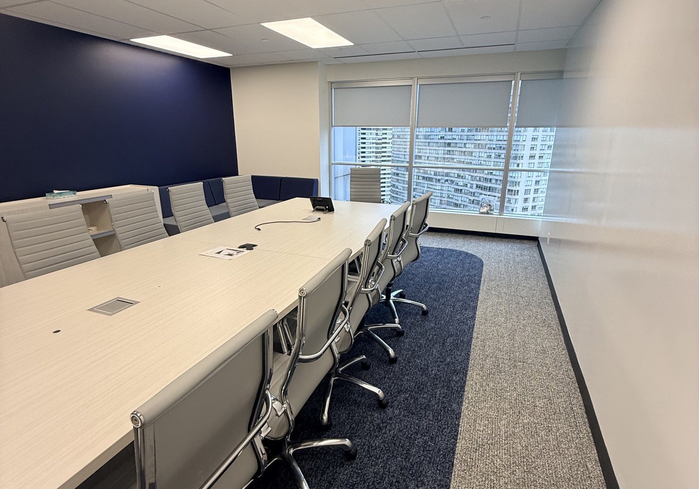 Boardroom presentation room