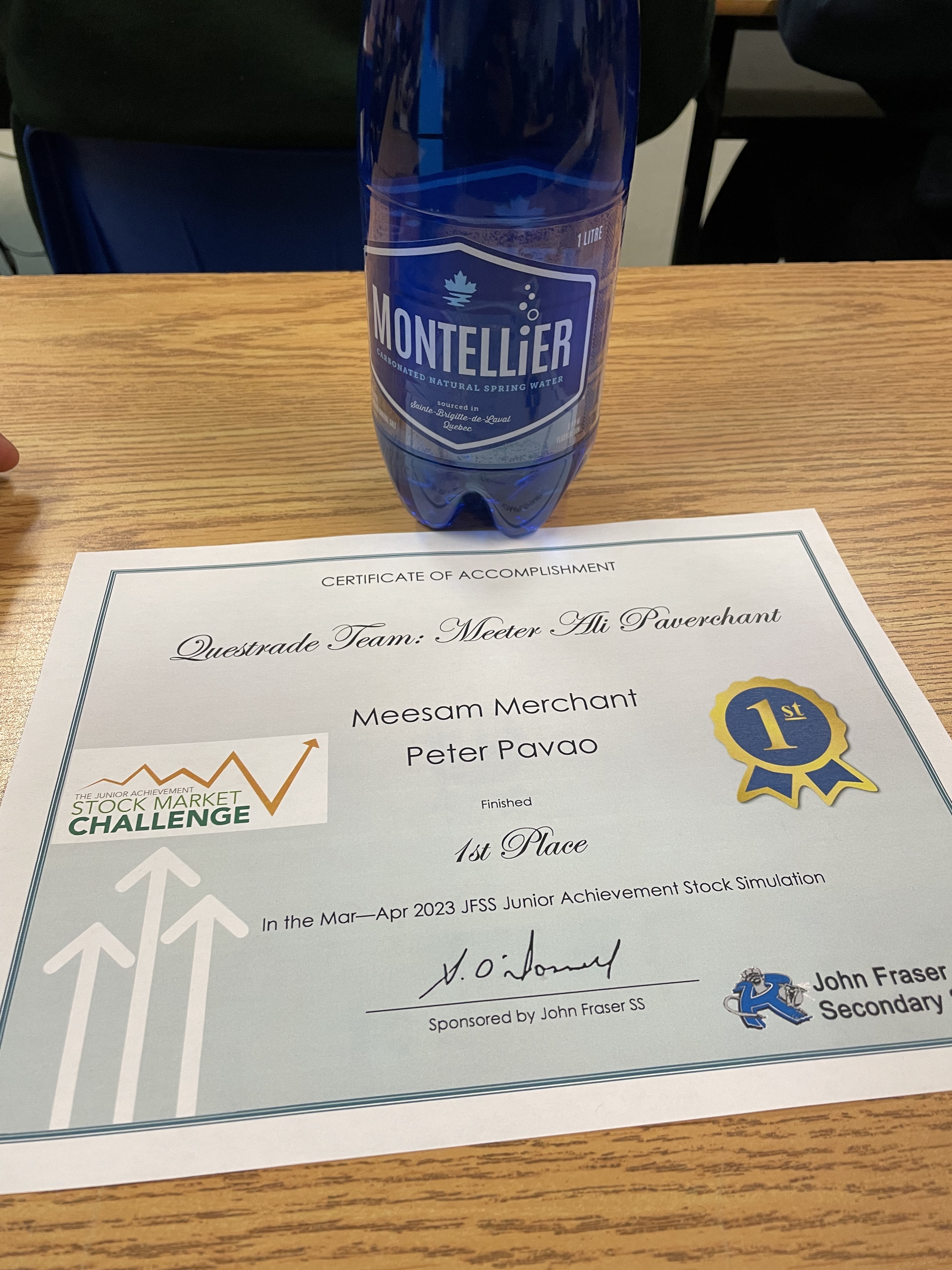 JA Stock Market Challenge